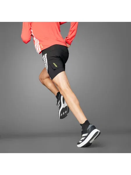 Šortky Adizero Running Gel Pocket černé
