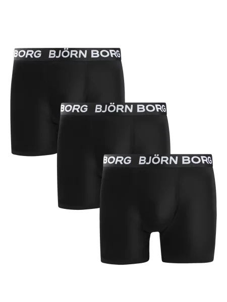 BJÖRN BORG Boksarice pegasto črna