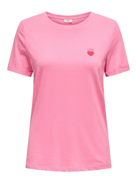 JDY Tricou Kitty roz