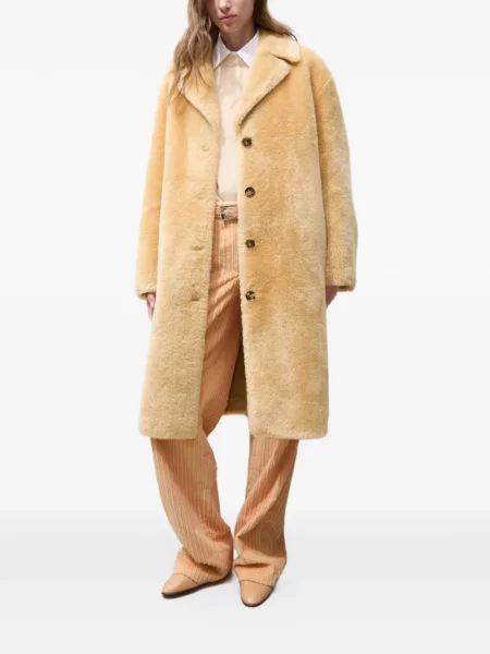 Báránybőr báránybőr kabát Tory Burch