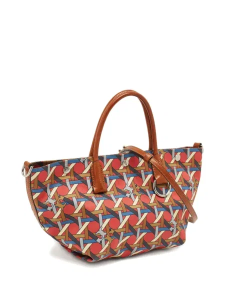 Geantă Tory Burch din canvas roșu