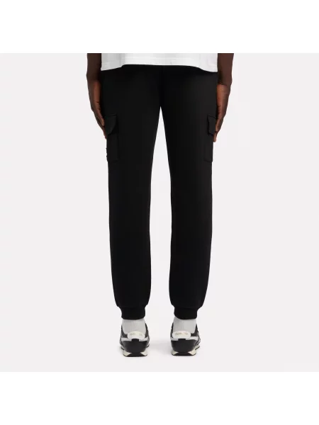 Reebok Spodnie dresowe ID Cargo Fleece Jogger male Black Size: XS czarne