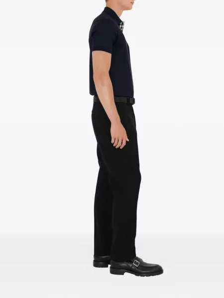 Tricou polo Burberry albastru