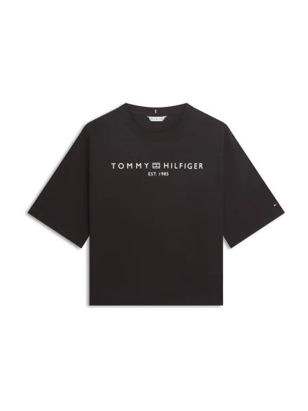 Tommy Hilfiger Kratka majica črna