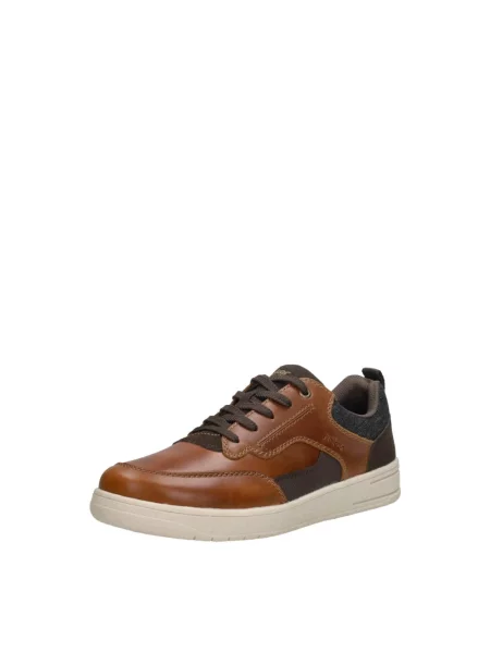 Sneakersy Rieker brązowe