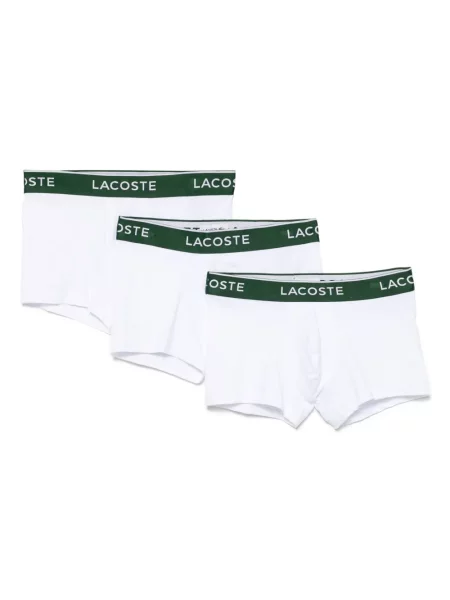 Ponožky Lacoste biela