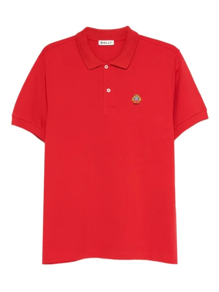 Tricou polo Bally cu autograf roșu