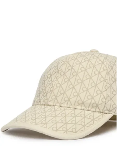 Calvin Klein Baseball sapka Ekru bézs