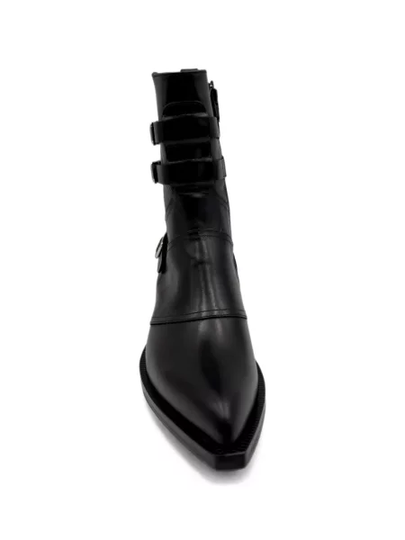 Botine Guglielmo Rotta din piele negru