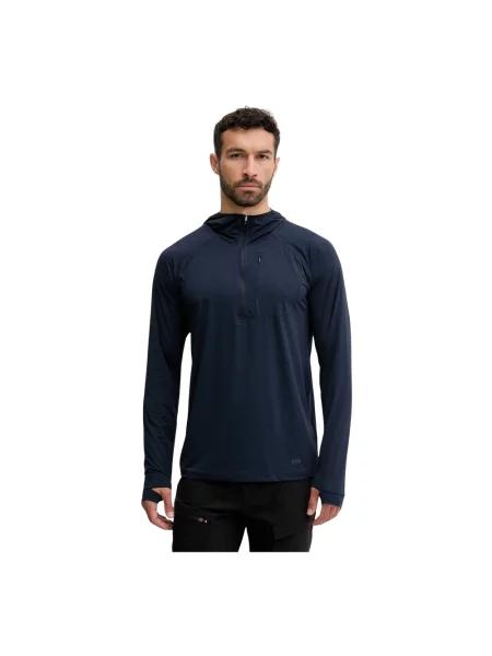 Bluza z kapturem Helly Hansen niebieska