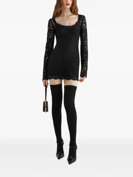 Rochie Dolce & Gabbana din dantelă negru