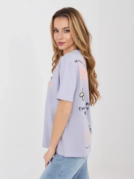 Tricou Sublevel cu imprimeu tropical negru