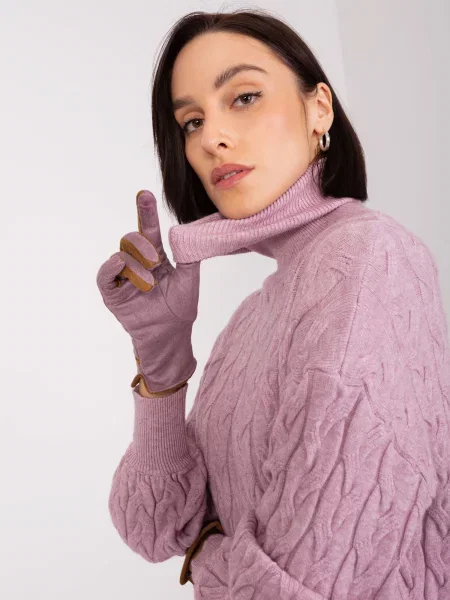 Mănuși Fashionhunters violet