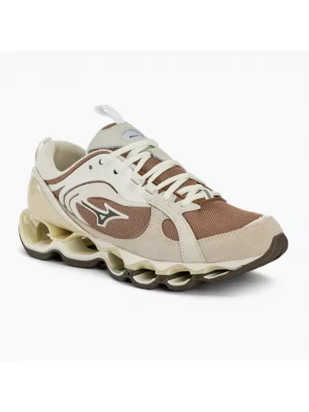 Buty Mizuno Wave Prophecy Βeta 2 tiger's eye/major brown/white sand białe