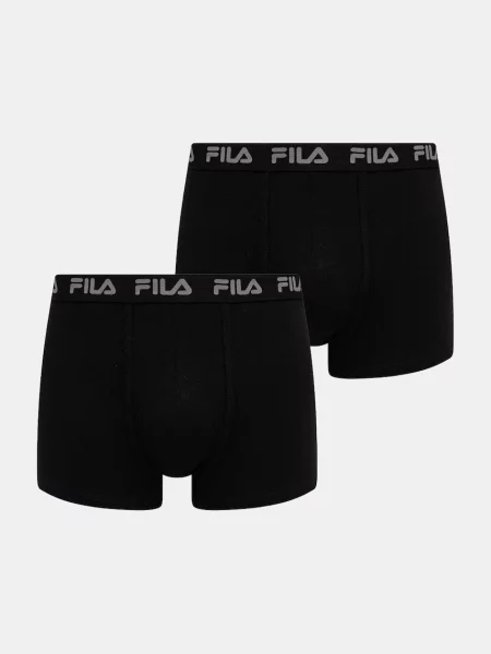 Fila přiléhavé boxerky s bavlnou černé