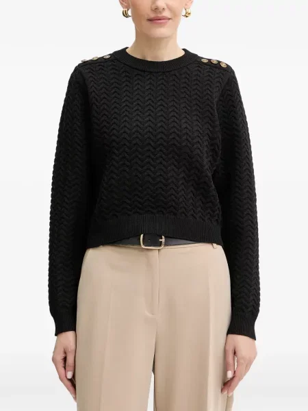 Пуловер Guess черно