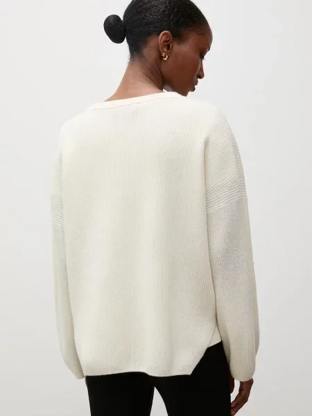 Answear.LAB sweter wełniany beżowy