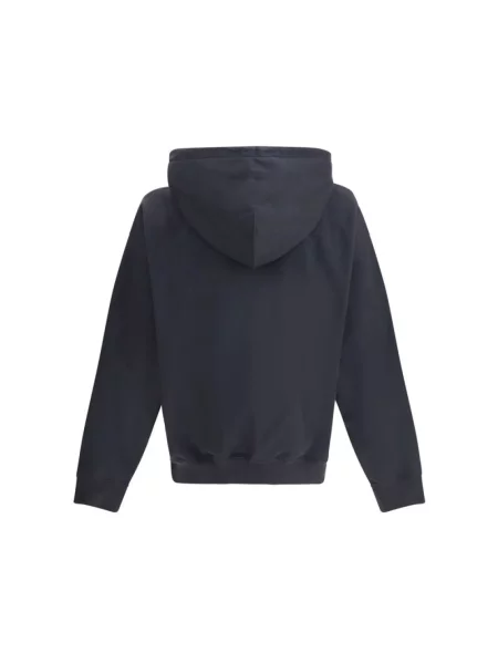 Dzianinowa bluza z kapturem Y-3 czarna