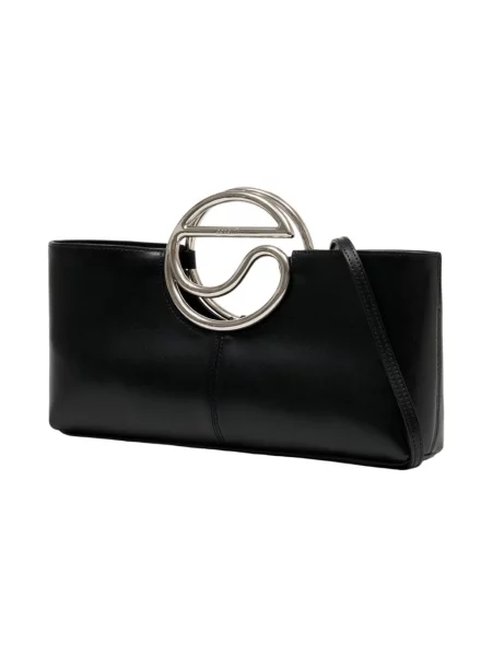 Coperni C Clutch kopertówka skórzana czarna