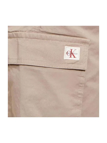 Pantaloni Calvin Klein Jeans bej