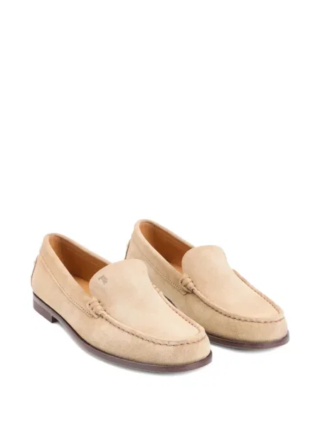 Pantofi loafer Tod's din piele de căprioară