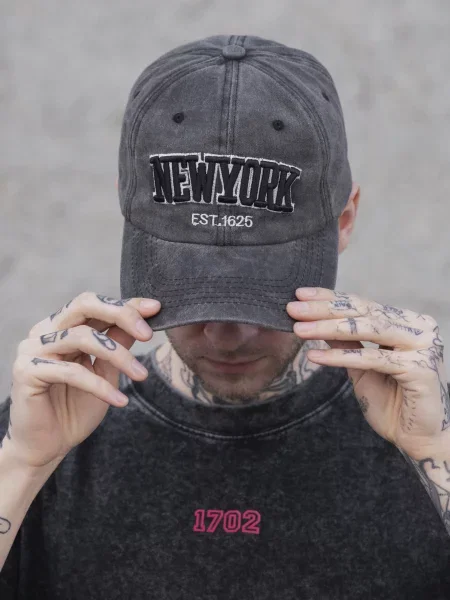 Кепка Without серая