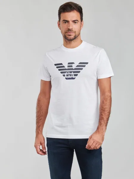 Tričko Emporio Armani biela