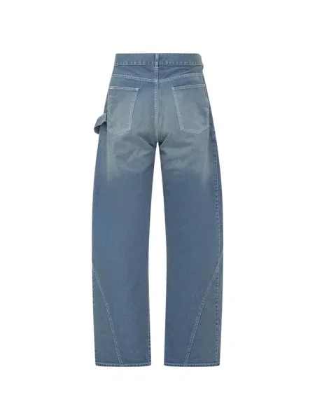 Blugi Jw Anderson cu autograf albastru