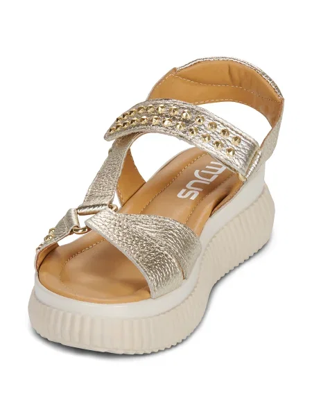 Pantofi Mjus auriu