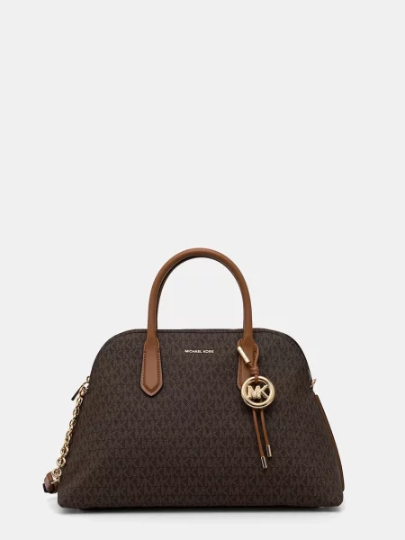MICHAEL Michael Kors geantă pentru femei cu imitație de piele Freddie maro