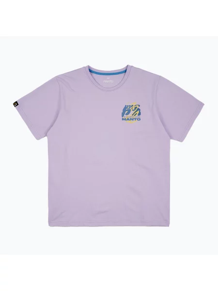 Tričko MANTO Harmony Oversize lilowy