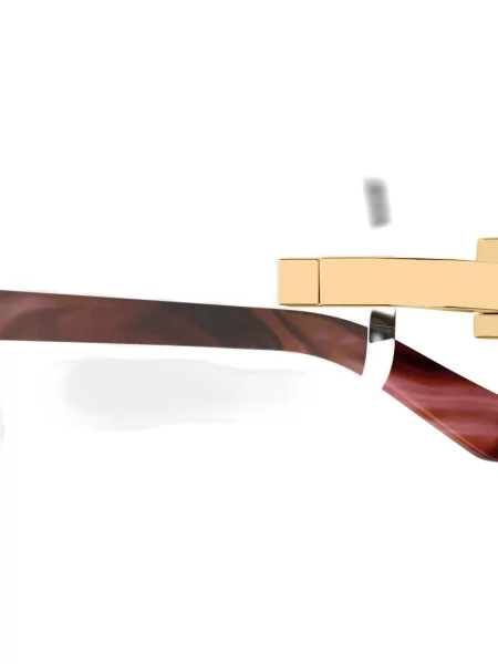 Sunčane naočale Cartier Eyewear smeđa