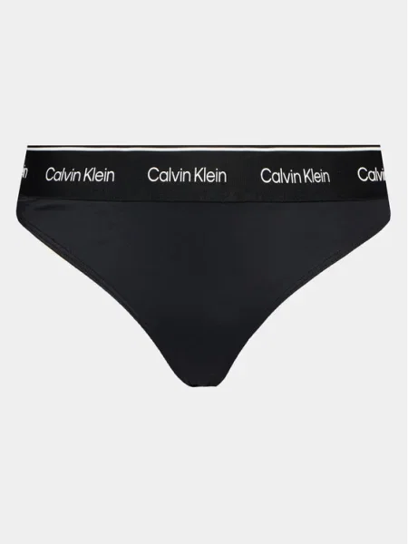 Calvin Klein Swimwear Bikini partea de jos negru