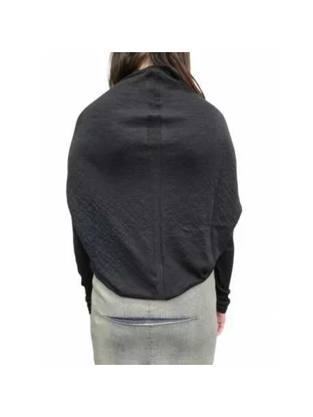 Dzianinowy sweter Rick Owens czarny