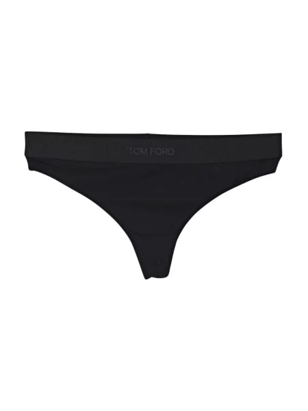 Stringi Tom Ford z modalu czarne