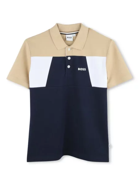 Koszulka polo dziecięca Bosswear niebieska