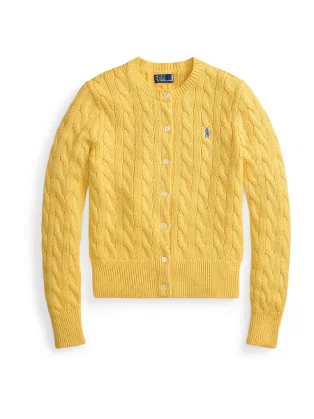 Polo Ralph Lauren Geacă tricotată galben