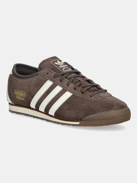 Superge iz semiša adidas Originals Italia rjava