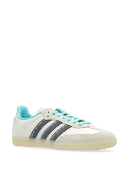 Kožené tenisky Adidas Samba modré