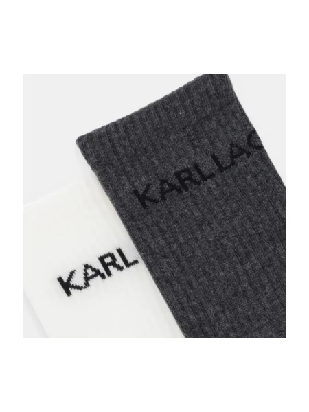 Karl Lagerfeld Zokni bézs / antracit / fekete szürke