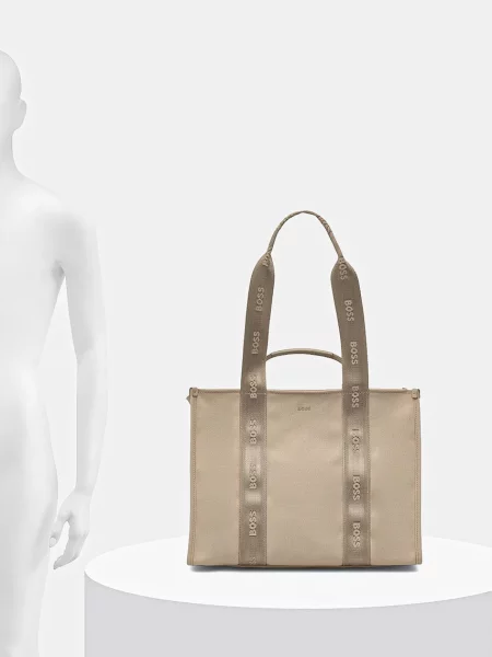 Сумка Boss бежевая