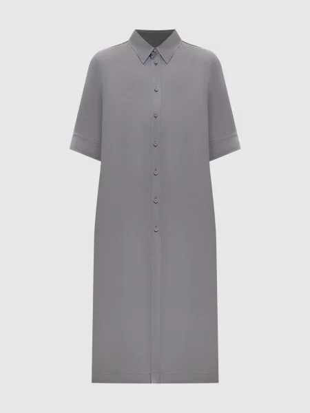 Подовжена сорочка Jil Sander сіра