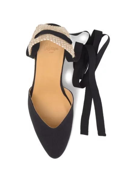 Éksarkú espadrilles Castaner fekete
