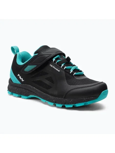 Дамски обувки за MTB колоездене Northwave Escape Evo black/turquoise черно