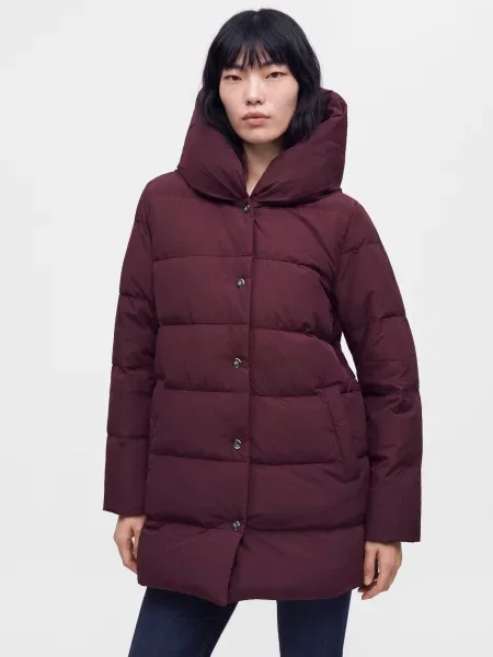 Lauren Ralph Lauren Zimní kabát vínově červená