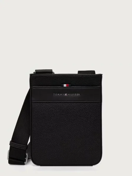 Geantă crossover Tommy Hilfiger negru