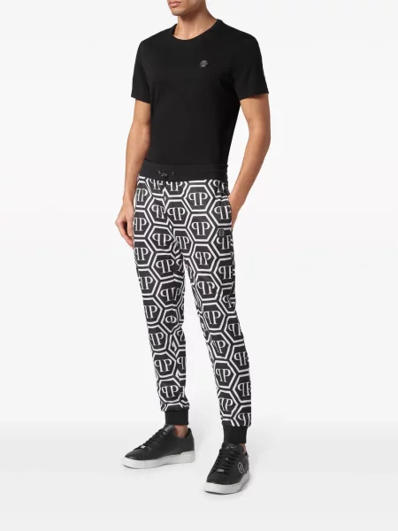 Kalhoty Philipp Plein černé