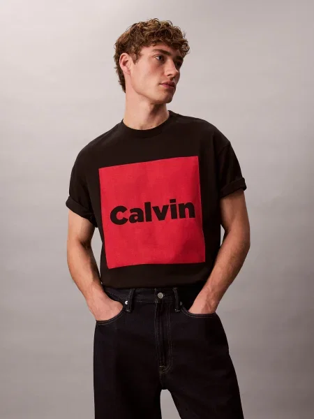 Calvin Klein Jeans majica crna