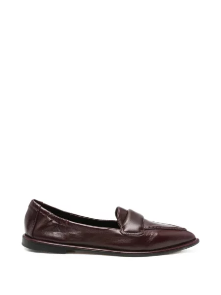 Pantofi loafer Pomme D´or din piele roșu