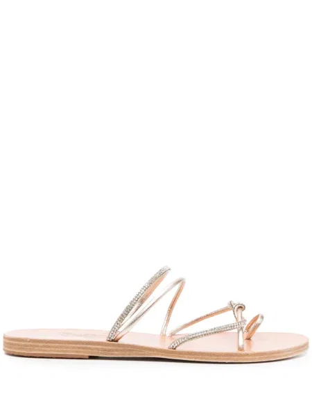 Kožené pantofle Ancient Greek Sandals zlaté